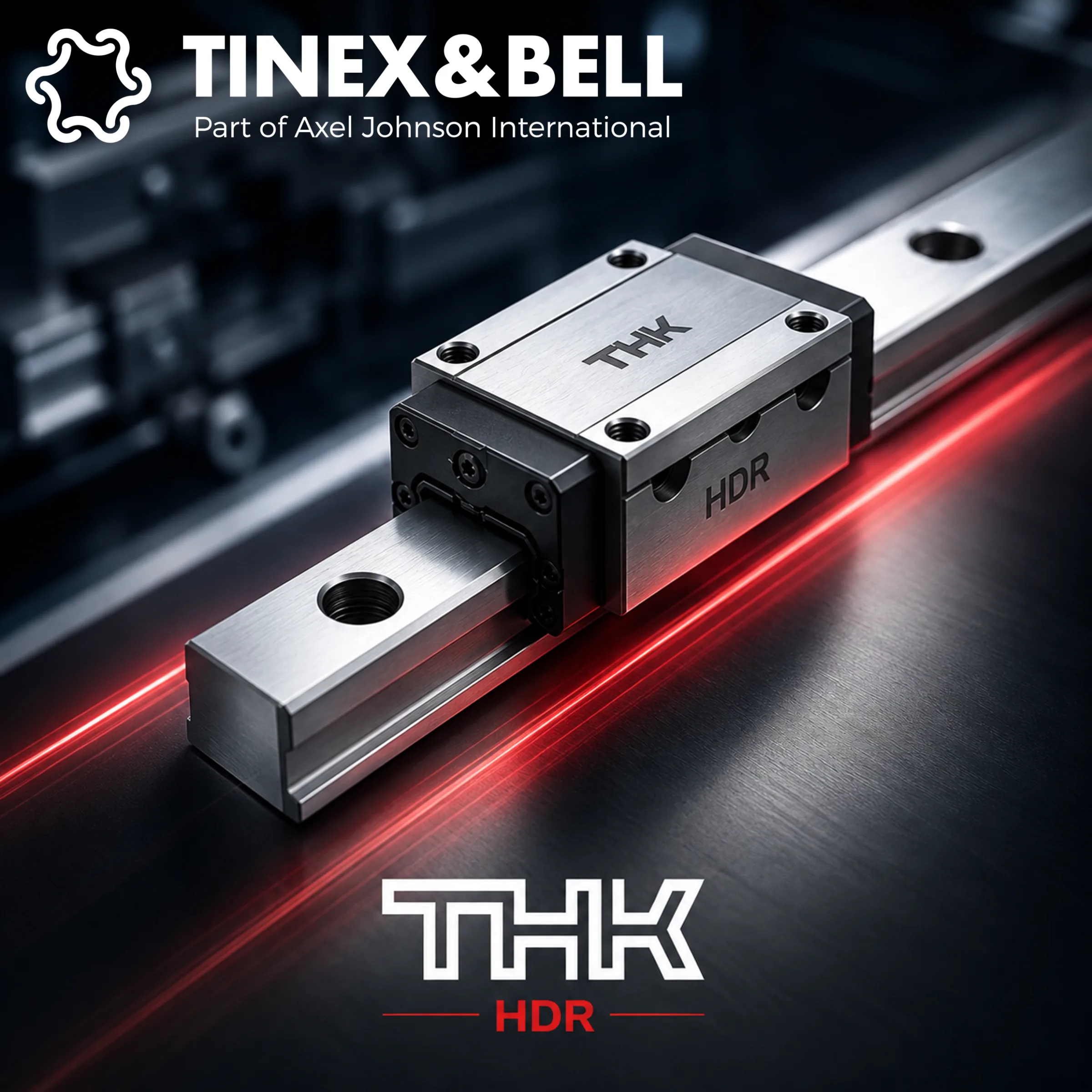 Neue Generation der THK HDR Linearführungen