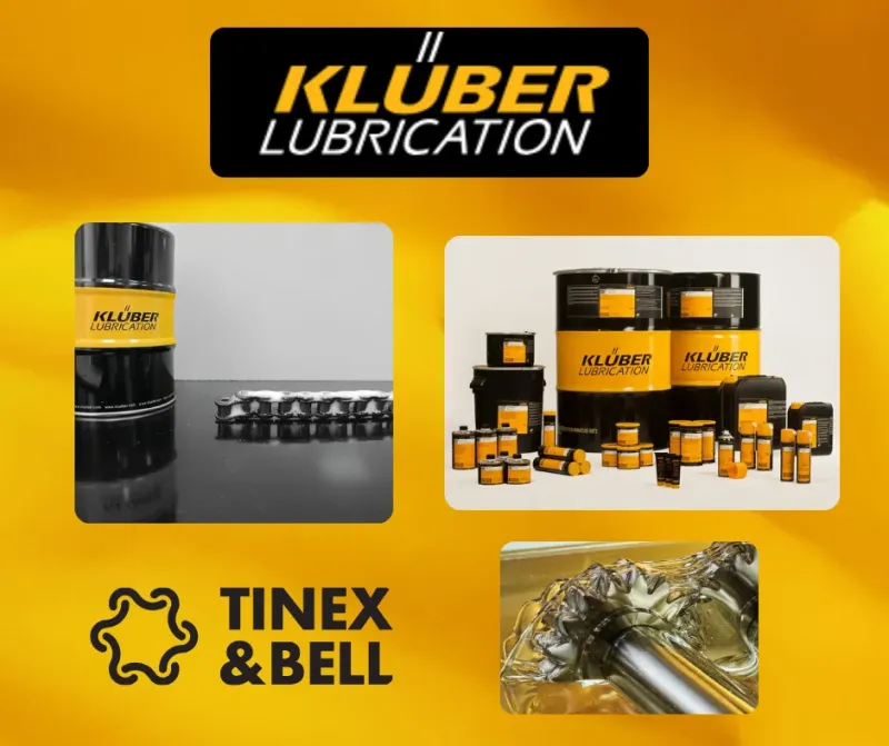 We have become the official distributor of KLÜBER products